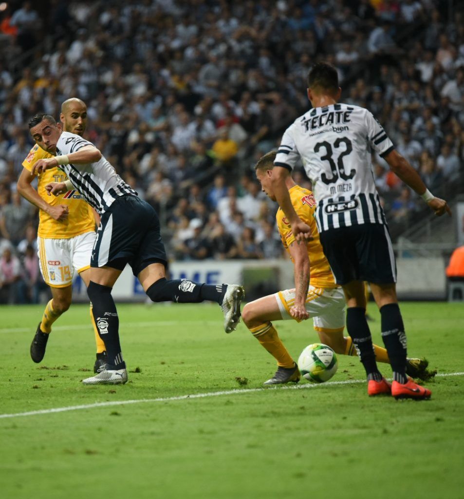 Rogelio Funes Mori, taconazo, Rayados, Monterrey, Clásico Regio, Tigres, América, Liga MX, Liguilla Apertura, River Plate, Benfica,