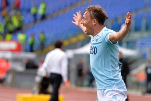Lucas en la Lazio | Fuente: Twitter Lucas Leiva