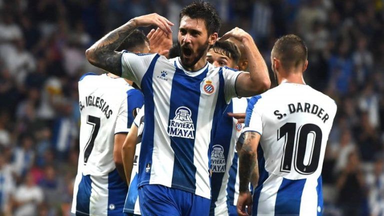 Facundo Ferreyra marcó un doblete para el Espanyol