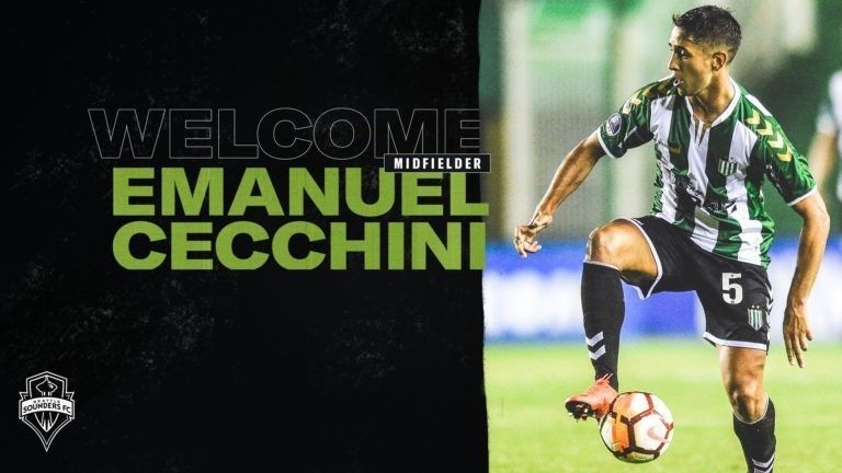 Emanuel Cecchini firm&oacute; con el Seattle Sounders