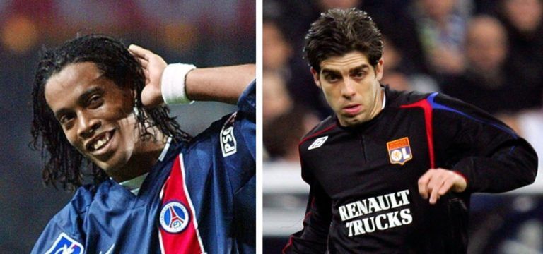 Ronaldinho y Juninho Pernambucano, en el once de leyendas de la Ligue 1