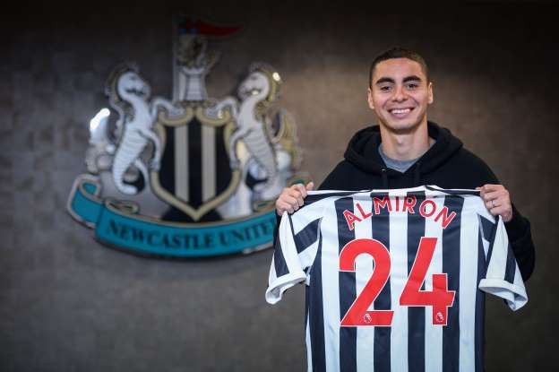 Miguel Almir&oacute;n Newcastle