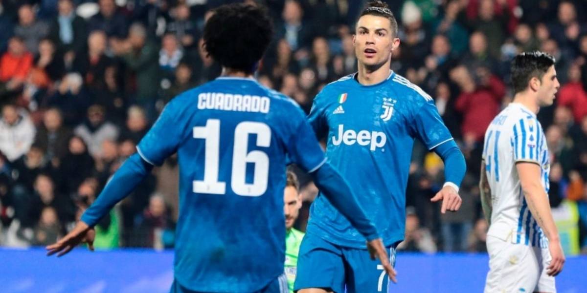 Juan Cuadrado, Paulo Dybala, Cristiano Ronaldo, Juventus, SPAL, Serie A