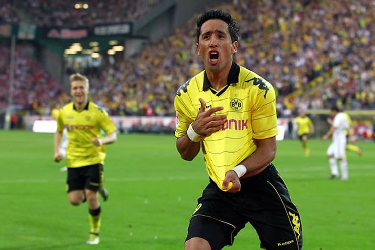 Lucas Barrios fue la cuota del gol del Dortmund renacido