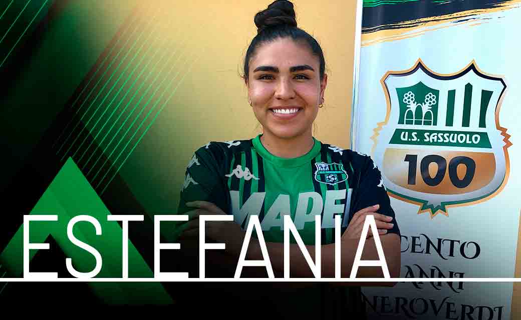 Estefan&iacute;a Fuentes Sassuolo