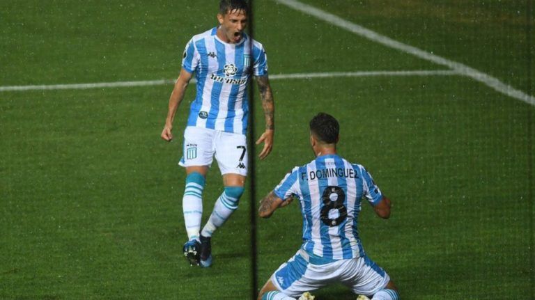 Dom&iacute;nguez Huertas, el uruguayo que eligi&oacute; a Racing por Independiente