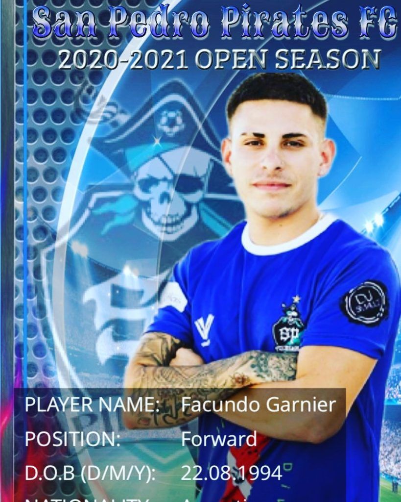 Facundo Garnier, Juli&aacute;n Ort&iacute;z, Pablo Mendiz&aacute;bal, San Pedro Pirates, Altitude FC, Primera Divisi&oacute;n de Belice