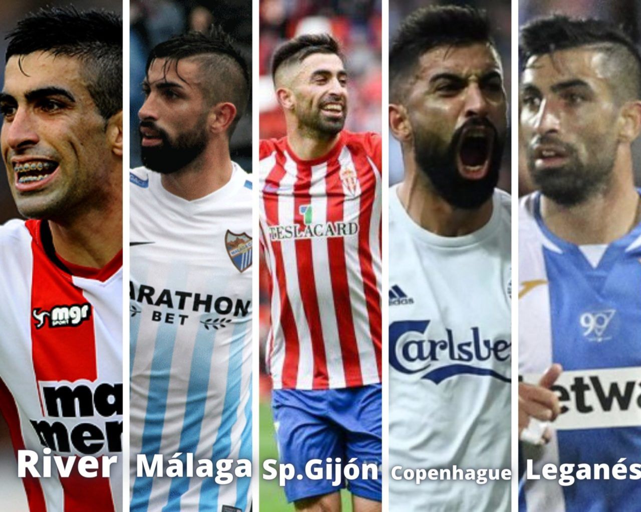 Michel Santos, River Plate de Uruguay, Talleres de C&oacute;rdoba, M&aacute;laga, Legan&eacute;s, Sporting Gij&oacute;n. Copenhague de Dinamarca, F&uacute;tbol Argentino, uruguayo