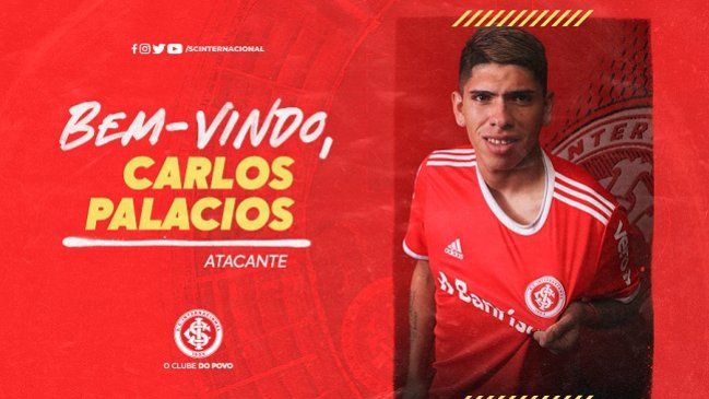Carlos Palacios es nuevo jugador del Inter de Porto Alegre