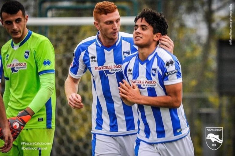 Belloni-Mercado, la dupla goleadora del Pescara U19