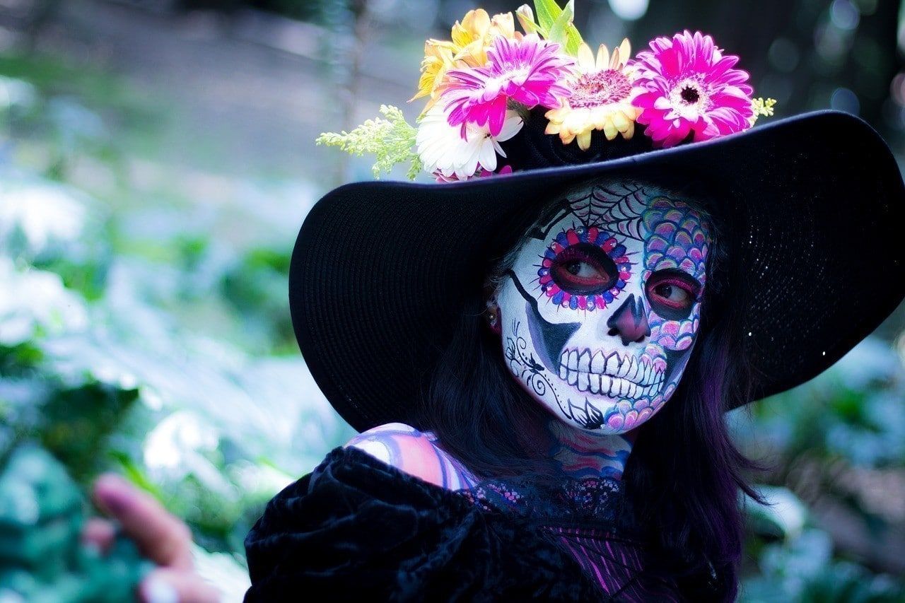 https://pixabay.com/photos/day-of-the-dead-costume-makeup-1868836/