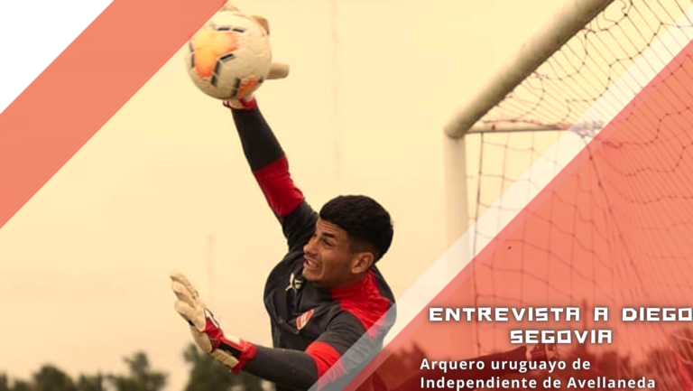 Diego Segovia, el arquero uruguayo de Independiente que fue al banco ante Bahía