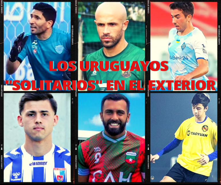 &iquest;Qu&eacute; futbolistas uruguayos se encuentran solos en el exterior?