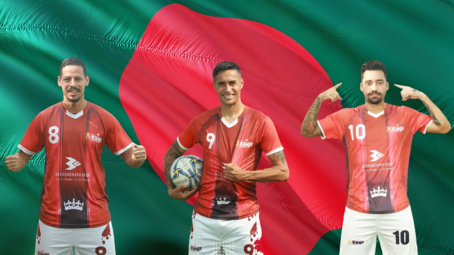 Ra&uacute;l Becerra, Deportivo Cuenca, Serie A de Ecuador, Jonathan Fernandes, Robinho, Bashundhara Kings, Premier League, Bangladesh, Mejor tridente del f&uacute;tbol en 2021