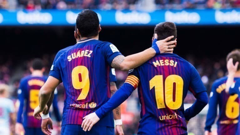 Los uruguayos que jugaron con Messi en Barcelona