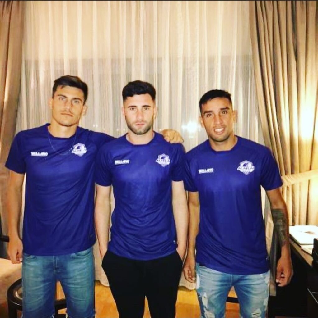 Diego González, GIE FC Dubai, Emiratos Árabes Unidos, Al-Hilal United, Ezequiel Muth, Newell´s Old Boys, Luciano Pons, Rosario, Santiago Torres, Leonel Segovia, Ludeña