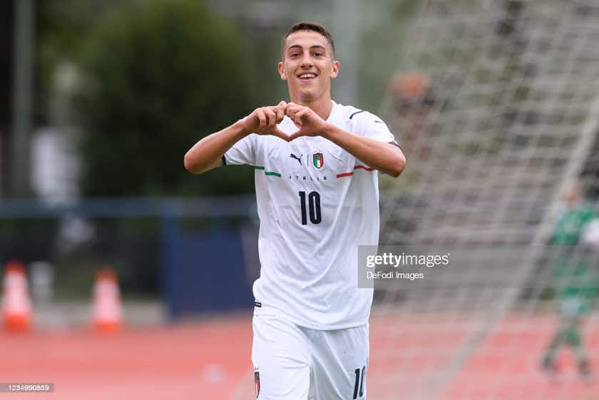 Luka Romero, Nico Melamed, Franco Carboni, Mat&iacute;as Soul&eacute;, Alessandro Bolzan, futbolistas argentinos Sub20 en Europa