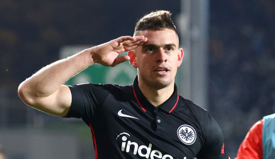 Santos Borr&eacute; con Eintracht Frankfurt 2023 | Cortes&iacute;a: Icon Sport