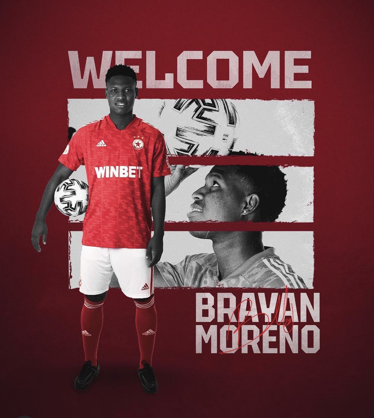 Brayan Moreno, CSKA Sofia, Atl&eacute;tico Huila, Liga DIMAYOR, Selecci&oacute;n Colombia, Jordy Caicedo