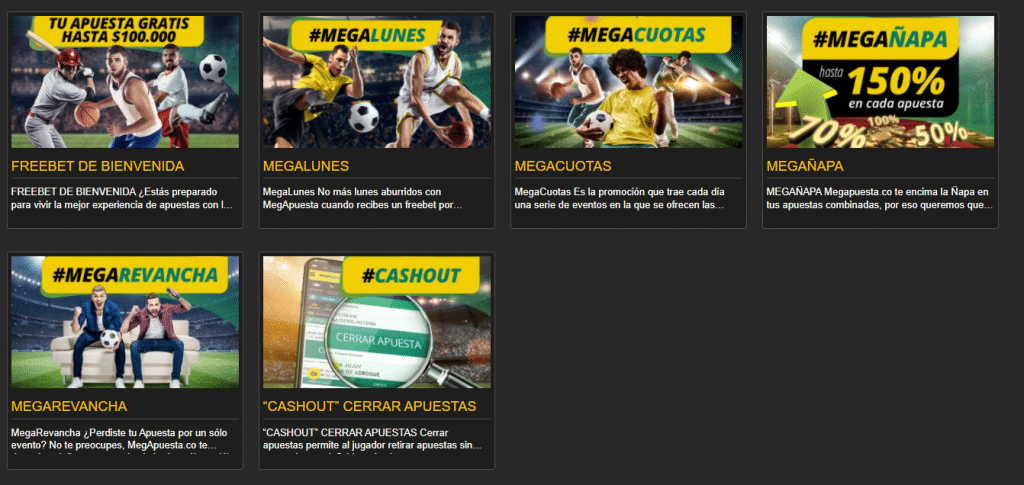 CÓDIGO PROMOCIONAL MEGAPUESTA Y LOS BONOS QUE OFRECE