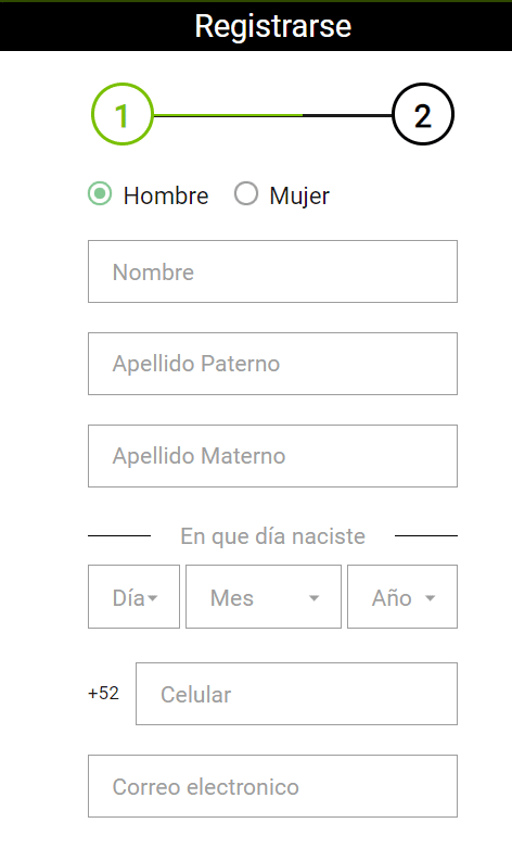 C&oacute;mo registrarse en Codere M&eacute;xico