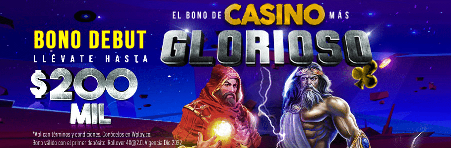 Bono de bienvenida para casino