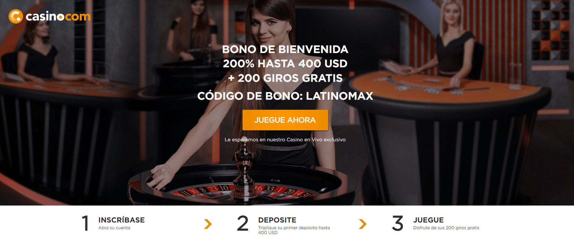 Casino.com promocode