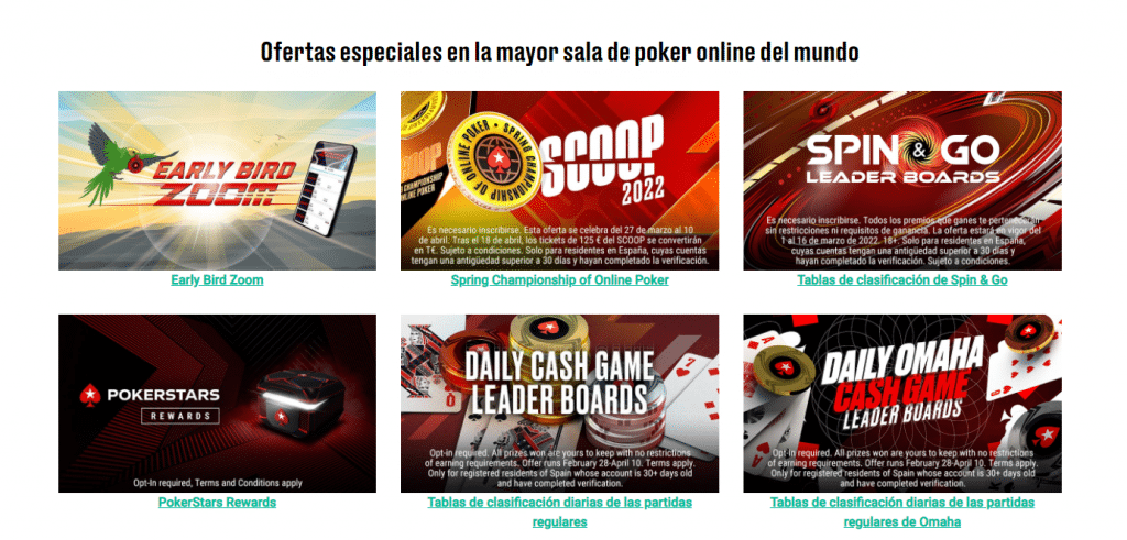 Codigo promocional pokerstars