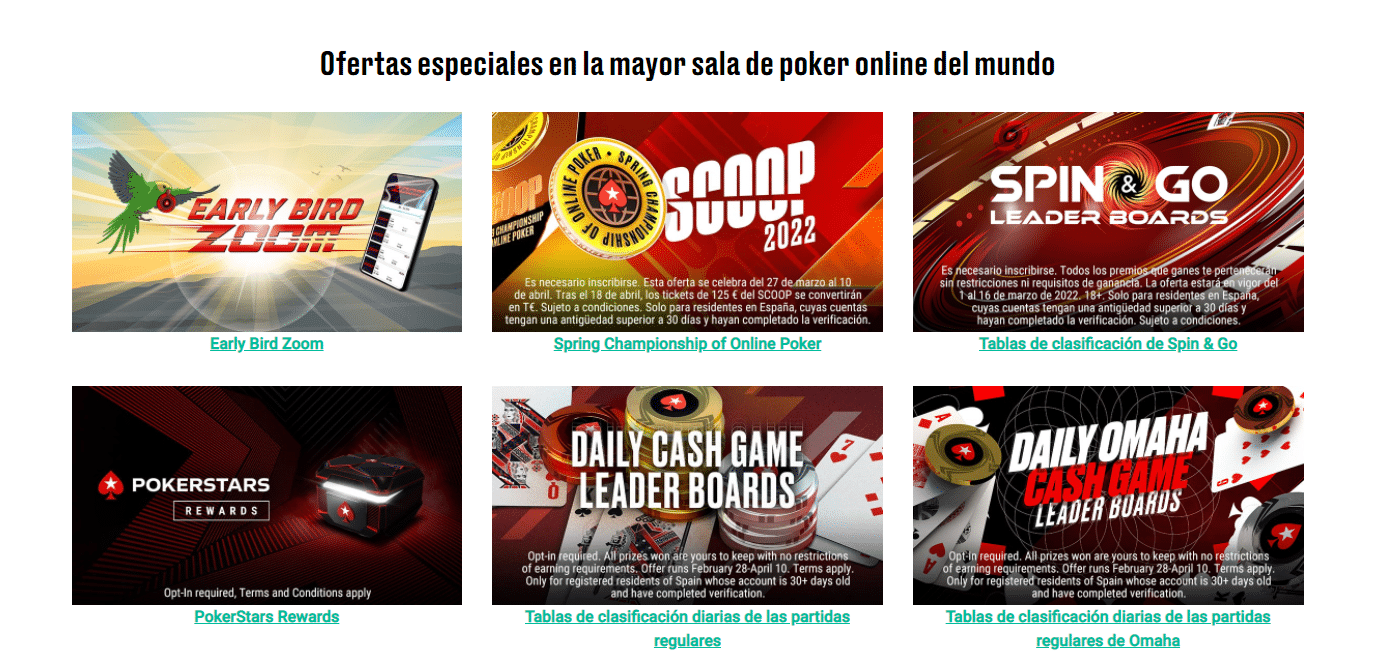 Codigo promocional pokerstars