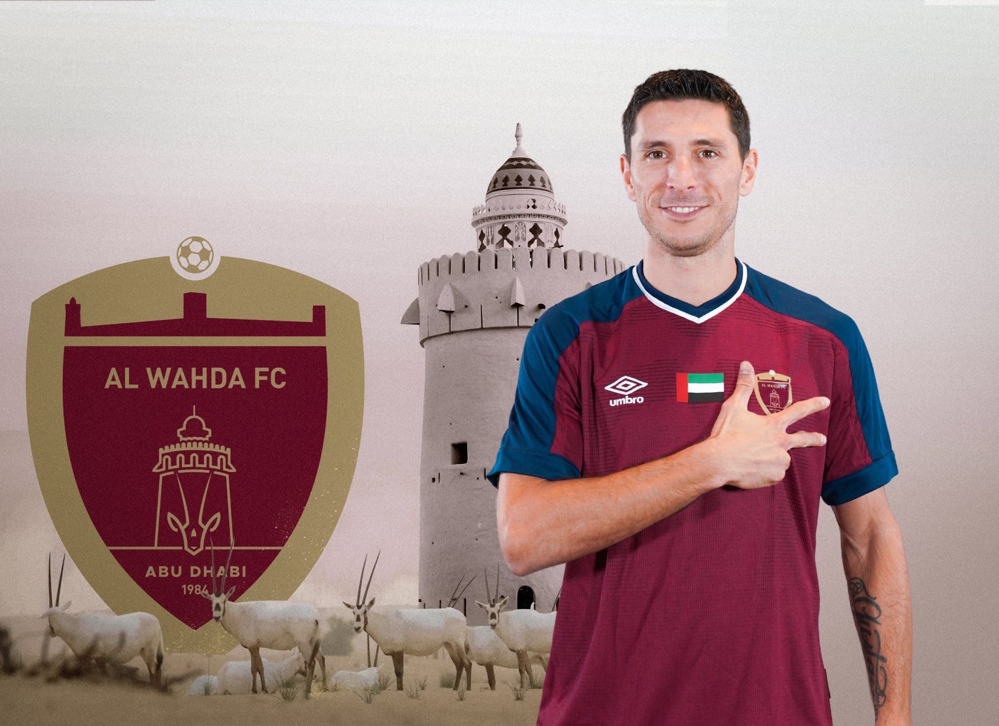 Sebasti&aacute;n Tagliab&uacute;e, Fahad Khamees, M&aacute;ximo goleador hist&oacute;rico del f&uacute;tbol de Emiratos &Aacute;rabes Unidos, Selecci&oacute;n de Emiratos &Aacute;rabes Unidos, Mundial de Qatar 2022, Bal&oacute;n de Oro, UAE League