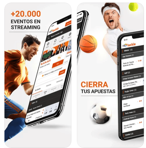 LUCKIA COLOMBIA TIENE APP M&Oacute;VIL