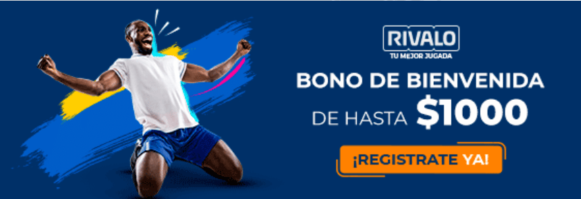 Bono de bienvenida de Rivalo