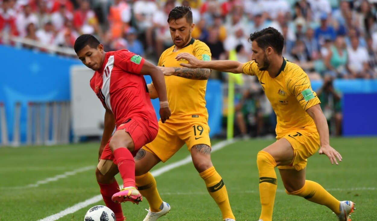 Selecci&oacute;n de Per&uacute;, Repechaje Qatar 2022, Selecci&oacute;n de Australia