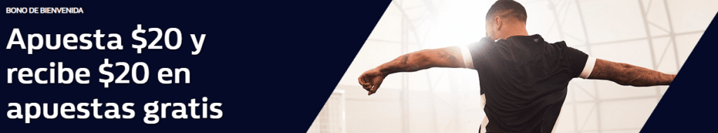 William Hill Bono de Bienvenida de U$D 20