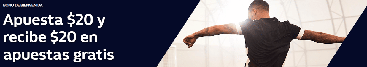 William Hill Bono de Bienvenida de U$D 20