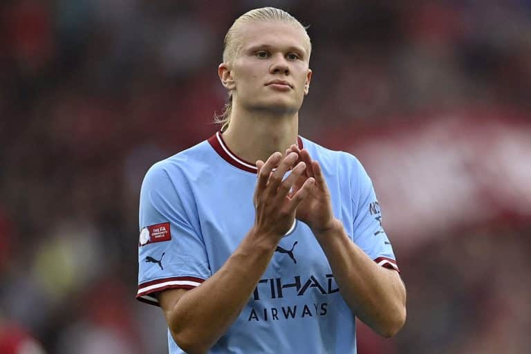 Erling Haaland se presenta en la Premier League