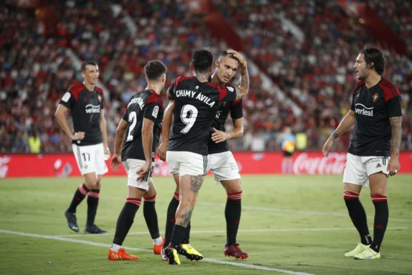 "Chimy" &Aacute;vila, Osasuna, Liga Santander