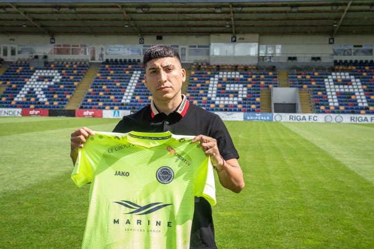 Marcelo Torres, el goleador argentino en Latvia