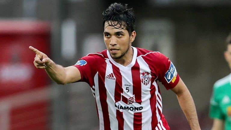 Gerardo Bruna del Real Madrid a Dungannon