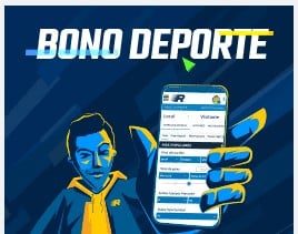 Bono de bienvenida y promociones
