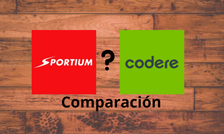 &iquest;Sportium o Codere? &iquest;Cu&aacute;l es la mejor opci&oacute;n para apostar?