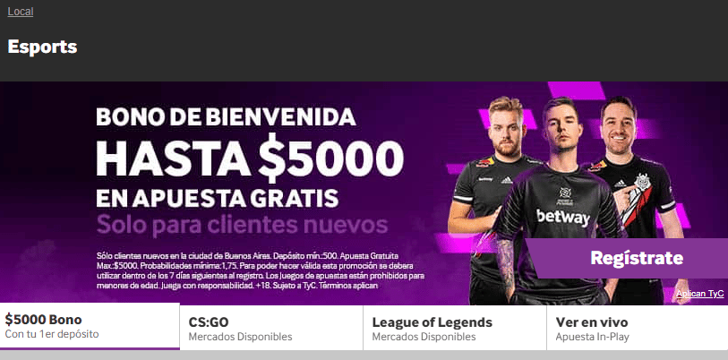 Betway Argentina