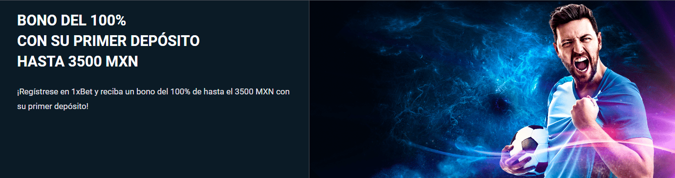 1xbet bono de bienvenida