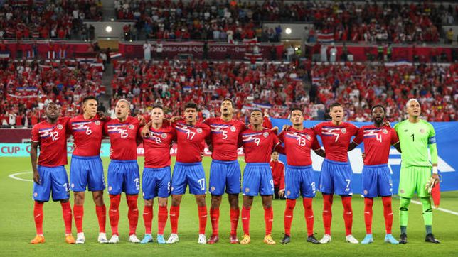 Costa Rica ya present&oacute; los futbolistas para Qatar 2022