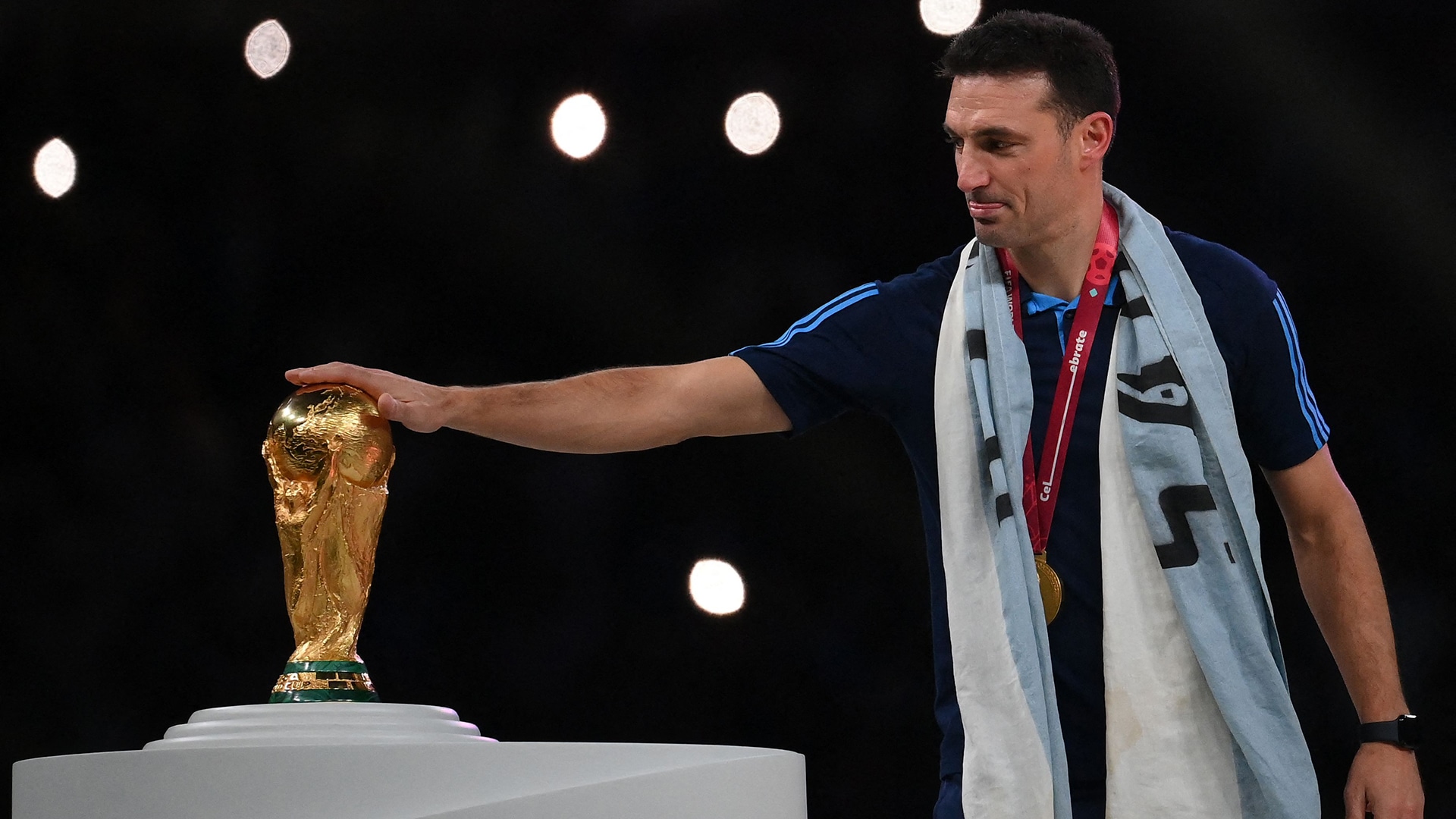Lionel Scaloni, R&eacute;cord Mundial de Lionel Scaloni, Selecci&oacute;n Argentina, Mundial de Qatar 2022