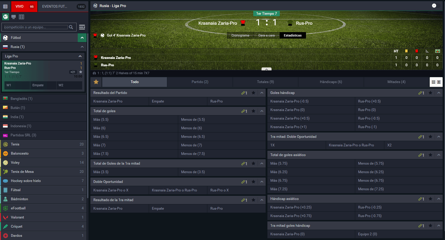 betsala apuestas en vivo