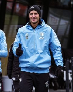 Santiago Gim&eacute;nez en el Feyenoord