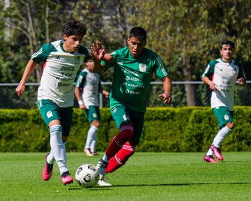 Entrenamiento de las selecciones inferiores