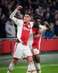 Edson Álvarez en la Europa League