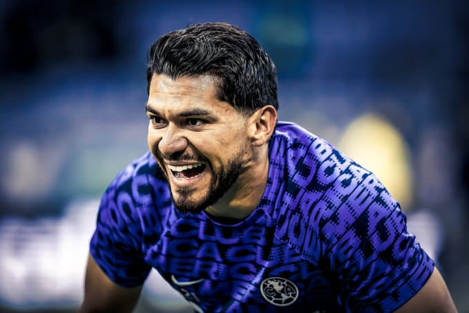 Henry Mart&iacute;n con el Am&eacute;rica